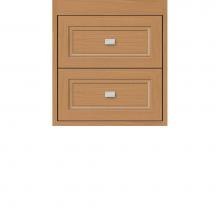 Strasser Woodenwork 22.712 - 18 X 18.5 X 19.75 Sodo Inset Wall Mount Drw Bank Ogee Miter Nat Oak