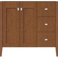 Strasser Woodenwork 56.241 - 36 X 21.5 X 34.5 Newhalem Vanity Nh Shaker/Slab Cinn Cherry Rh