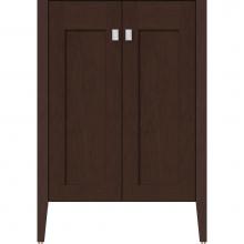 Strasser Woodenwork 56.400 - 24 X 21.5 X 34.5 Newhalem Vanity Nh Shaker Choc Cherry Std