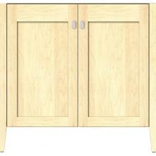 Strasser Woodenwork 56.276 - 36 X 19 X 34.5 Newhalem Vanity Nh Shaker Nat Maple Std