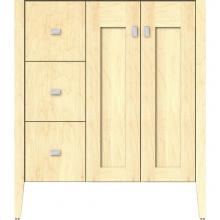 Strasser Woodenwork 56.368 - 30 X 19 X 34.5 Newhalem Vanity Nh Shaker/Slab Nat Maple Lh