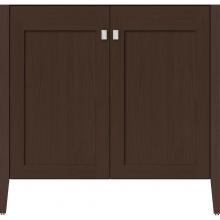 Strasser Woodenwork 56.243 - 36 X 21.5 X 34.5 Newhalem Vanity Nh Shaker Choc Oak Std