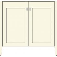 Strasser Woodenwork 56.264 - 36 X 19 X 34.5 Newhalem Vanity Nh Shaker Sat Biscuit Std