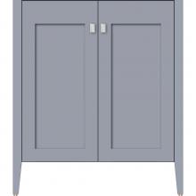 Strasser Woodenwork 56.342 - 30 X 19 X 34.5 Newhalem Vanity Nh Shaker Sat Silver Std