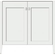 Strasser Woodenwork 56.267 - 36 X 19 X 34.5 Newhalem Vanity Nh Shaker Powder Grey Std