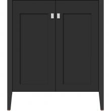 Strasser Woodenwork 56.345 - 30 X 19 X 34.5 Newhalem Vanity Nh Shaker Sat Black Std