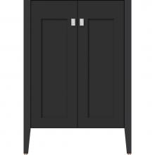 Strasser Woodenwork 56.388 - 24 X 21.5 X 34.5 Newhalem Vanity Nh Shaker Sat Black Std