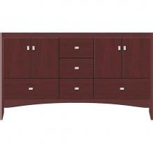 Strasser Woodenwork 35.102 - 60 X 21 X 34.5 Wallingford Vanity Slab Dk Cherry Db