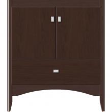 Strasser Woodenwork 35.124 - 30 X 18 X 34.5 Wallingford Vanity Slab Choc Cherry Std