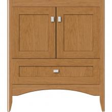 Strasser Woodenwork 33.911 - 30 X 21 X 34.5 Wallingford Vanity Shaker Nat Cherry Std