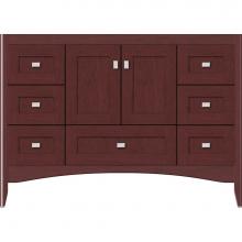 Strasser Woodenwork 33.127 - 48 X 21 X 34.5 Wallingford Vanity Shaker Dk Cherry Sb