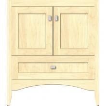 Strasser Woodenwork 33.922 - 30 X 18 X 34.5 Wallingford Vanity Shaker Nat Maple Std