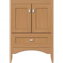 Strasser Woodenwork 33.531 - 24 X 18 X 34.5 Wallingford Vanity Shaker Nat Oak Std