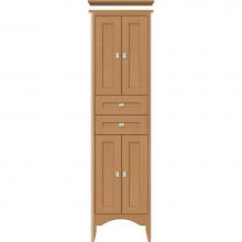 Strasser Woodenwork 33.532 - 19.5 X 21 X 70 Wallingford Linen Shaker Nat Oak