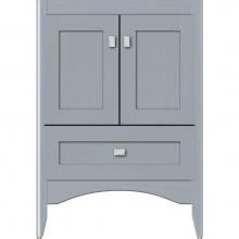 Strasser Woodenwork 33.506 - 24 X 21 X 34.5 Wallingford Vanity Shaker Silver Oak Std