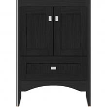 Strasser Woodenwork 36.761 - 24 X 18 X 34.5 Wallingford Vanity Shaker Midnight Oak Std