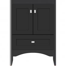 Strasser Woodenwork 33.967 - 24 X 18 X 34.5 Wallingford Vanity Shaker Sat Black Std