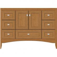 Strasser Woodenwork 36.101 - 48 X 21 X 34.5 Wallingford Vanity Deco Miter Nat Cherry Sb