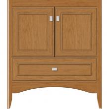 Strasser Woodenwork 36.190 - 30 X 18 X 34.5 Wallingford Vanity Deco Miter Nat Cherry Std