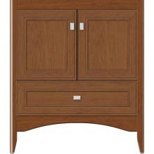 Strasser Woodenwork 34-645 - 30 X 18 X 34.5 Wallingford Town Vanity Deco Miter Cinn Cherry 3 Drw