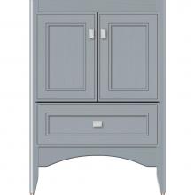 Strasser Woodenwork 36.235 - 24 X 18 X 34.5 Wallingford Vanity Deco Miter Silver Oak Std