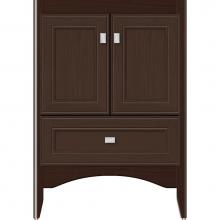 Strasser Woodenwork 36.686 - 24 X 21 X 34.5 Wallingford Vanity Deco Miter Choc Oak Std