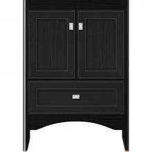 Strasser Woodenwork 36.869 - 24 X 18 X 34.5 Wallingford Vanity Deco Miter Midnight Oak Std