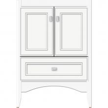 Strasser Woodenwork 36.186 - 24 X 21 X 34.5 Wallingford Vanity Deco Miter Sat White Std