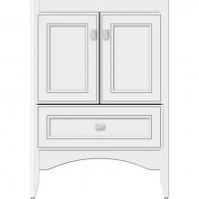 Strasser Woodenwork 37.232 - 24 X 21 X 34.5 Wallingford Vanity Deco Miter Powder Grey Std