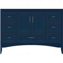 Strasser Woodenwork 58-578 - 48 X 21 X 34.5 Wallingford Vanity Deco Miter Lapis Night Sb