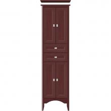 Strasser Woodenwork 35.852 - 19.5 X 18 X 70 Wallingford Linen Ogee Miter Dk Cherry