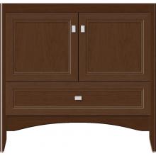 Strasser Woodenwork 35-031 - 36 X 21 X 34.5 Wallingford Town Vanity Ogee Miter Pecan Cherry 3 Drw