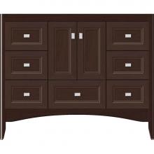 Strasser Woodenwork 35.734 - 42 X 21 X 34.5 Wallingford Vanity Ogee Miter Choc Cherry Sb