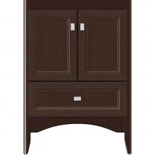 Strasser Woodenwork 35.757 - 24 X 18 X 34.5 Wallingford Vanity Ogee Miter Choc Cherry Std