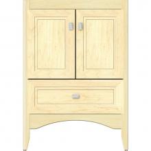 Strasser Woodenwork 35.831 - 24 X 18 X 34.5 Wallingford Vanity Ogee Miter Nat Maple Std