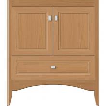 Strasser Woodenwork 35.895 - 30 X 18 X 34.5 Wallingford Vanity Ogee Miter Nat Oak Std