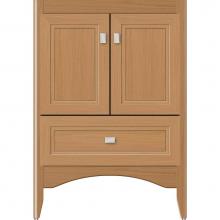 Strasser Woodenwork 35.896 - 24 X 21 X 34.5 Wallingford Vanity Ogee Miter Nat Oak Std