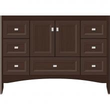 Strasser Woodenwork 36.646 - 48 X 21 X 34.5 Wallingford Vanity Ogee Miter Choc Oak Sb