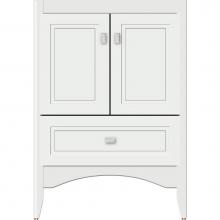 Strasser Woodenwork 37.207 - 24 X 18 X 34.5 Wallingford Vanity Ogee Miter Powder Grey Std