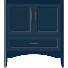 Strasser Woodenwork 34-780 - 30 X 21 X 34.5 Wallingford Town Vanity Ogee Miter Lapis Night 3 Drw