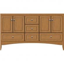 Strasser Woodenwork 31.109 - 60 X 18 X 34.5 Wallingford Vanity Ultra Nat Cherry Db