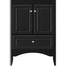 Strasser Woodenwork 36.712 - 24 X 21 X 34.5 Wallingford Vanity Ultra Midnight Oak Std