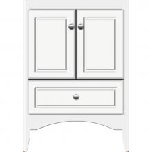 Strasser Woodenwork 31.266 - 24 X 21 X 34.5 Wallingford Vanity Ultra Sat White Std