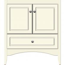 Strasser Woodenwork 31.253 - 30 X 21 X 34.5 Wallingford Vanity Ultra Sat Biscuit Std