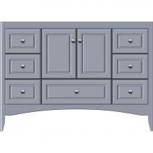 Strasser Woodenwork 36.881 - 48 X 18 X 34.5 Wallingford Vanity Ultra Sat Silver Sb