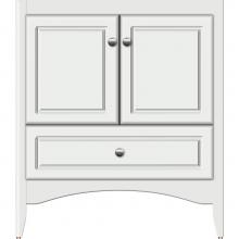 Strasser Woodenwork 37.074 - 30 X 21 X 34.5 Wallingford Vanity Ultra Powder Grey Std