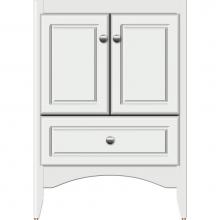 Strasser Woodenwork 37.076 - 24 X 21 X 34.5 Wallingford Vanity Ultra Powder Grey Std