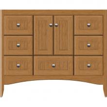 Strasser Woodenwork 32.159 - 42 X 18 X 34.5 Wallingford Vanity Beaded Nat Cherry Sb