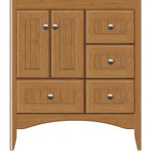 Strasser Woodenwork 32.236 - 30 X 18 X 34.5 Wallingford Vanity Beaded Nat Cherry Rh