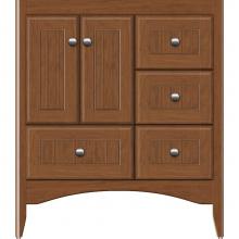 Strasser Woodenwork 32.648 - 30 X 18 X 34.5 Wallingford Vanity Beaded Cinn Cherry Rh